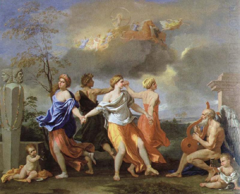 a dance to the music of time, Nicolas Poussin
